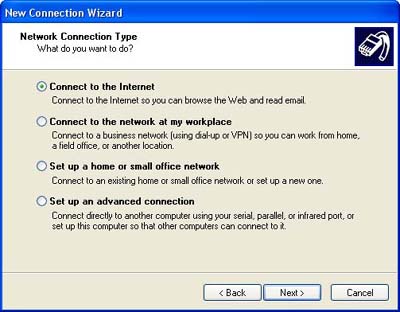 Connection Wizard